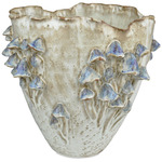 Black Forest Mushroom Vase - Ivory