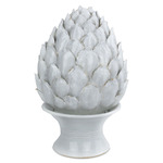 Artichoke Sculpture - White