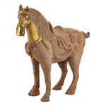 Tang Dynasty Iron Horse - Antique Gold