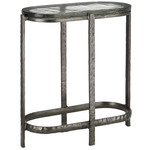 Acea Side Table - Graphite / Clear