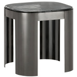Sev Accent Table - Graphite / Natural