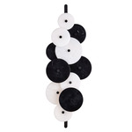 Inyo Wall Light - Black / Black / White