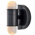 Capsule Wall Light - Oil Rubbed Bronze / Clear