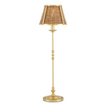 Deauville Table Lamp - Polished Brass / Natural