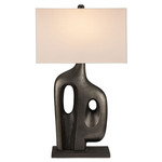 Avant Garde Table Lamp - Graphite / Off White