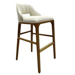 Inga Bar/ Counter Stool - Brown / Sand