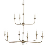 Nottaway Tiered Chandelier - Bronze