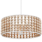 Holcroft Chandelier - Sugar White / Sandstone