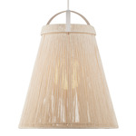 Parnell Pendant - White / White