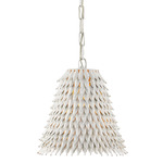 Overlay Pendant - White