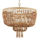 Sabia Chandelier - Coco Cream / Natural