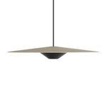 UFO Pendant - Matte Black / Sand