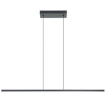 Amrisa Linear Color-Select Pendant - Black / White Acrylic