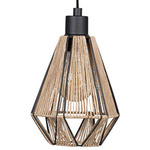 Adwickle Mini Pendant - Black / Natural