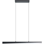 Isidro Linear Pendant - Black / White / White