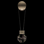 Aria Drop Wall Sconce - Soft Ombre Bronze / Crystal