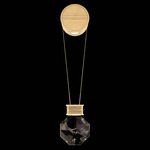 Aria Drop Wall Sconce - Brushed Gold / Crystal