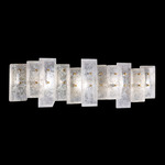 Lunea Bathroom Vanity Light - Gold Leaf / Crystal