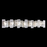 Lunea Bathroom Vanity Light - Gold Leaf / Crystal