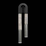 Antonia Wall Sconce - Black / Nickel / Smoke / Clear