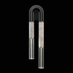 Antonia Wall Sconce - Black / Nickel / Smoke / Clear