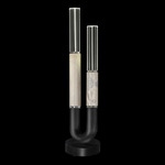 Antonia Table Lamp - Black / Nickel / Smoke / Clear