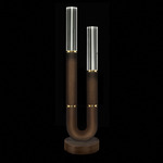 Antonia Table Lamp - Bronze / Brass / No Skin / Clear