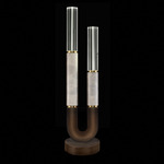 Antonia Table Lamp - Bronze / Brass / Smoke / Clear