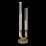Antonia Table Lamp - Ombre Bronze / Nickel / Smoke / Clear