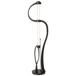 Pulse Floor Lamp - Oil Rubbed Bronze / Clear / Frosted