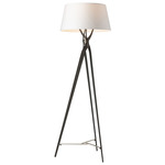 Tryst Floor Lamp - Oil Rubbed Bronze / Natural Anna