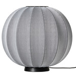 Knit Wit Level Floor Lamp - Matte Black / Silver