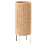 RO Table Lamp - Black / Jute