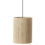 RO 9 Pendant - Black / Jute