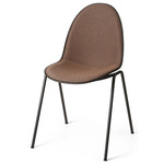 Eternity Full Upholstery Side Chair - Black / Kvadrat 378