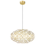 Coral Chandelier - Gold / Opal