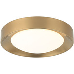 Essene Ceiling Light - Aged Gold Brass / White