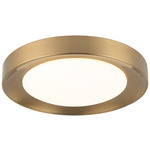 Essene Ceiling Light - Aged Gold Brass / White