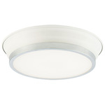 Jaxx Ceiling Light - White / Chrome / Frost