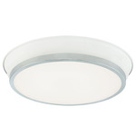 Jaxx Ceiling Light - White / Chrome / Frost