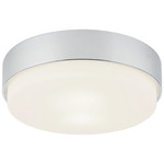 Quintz Ceiling Light - Chrome / White