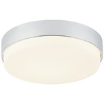Quintz Ceiling Light - Chrome / White