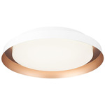 Vieno Ceiling Light - White / Rose Gold