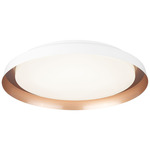Vieno Ceiling Light - White / Rose Gold