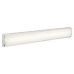 Semmie Bathroom Vanity Light - Chrome / White