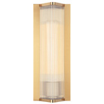 Palmira Wall Sconce - Aged Gold Brass / Clear