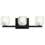 Carleton Bathroom Vanity Light - Matte Black