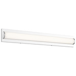 Psyra Bathroom Vanity Light - Chrome / White