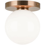 Cosmo Wall / Ceiling Light - Aged Gold Brass / Opal