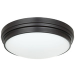 Fresh Colonial Ceiling Light - Bronze / White